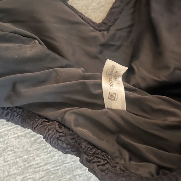 Devon Windsor Briana Full-Piece Black Swimsuit - Picture 2 of 3